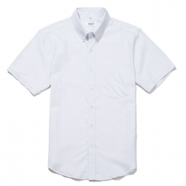 white button up short sleeve shirt men