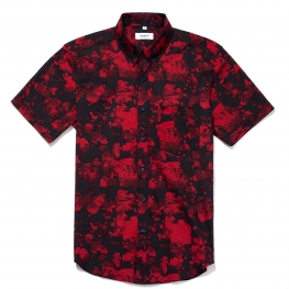 men flower shirt